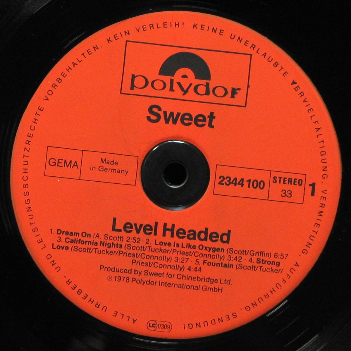 LP Sweet — Level Headed фото 2