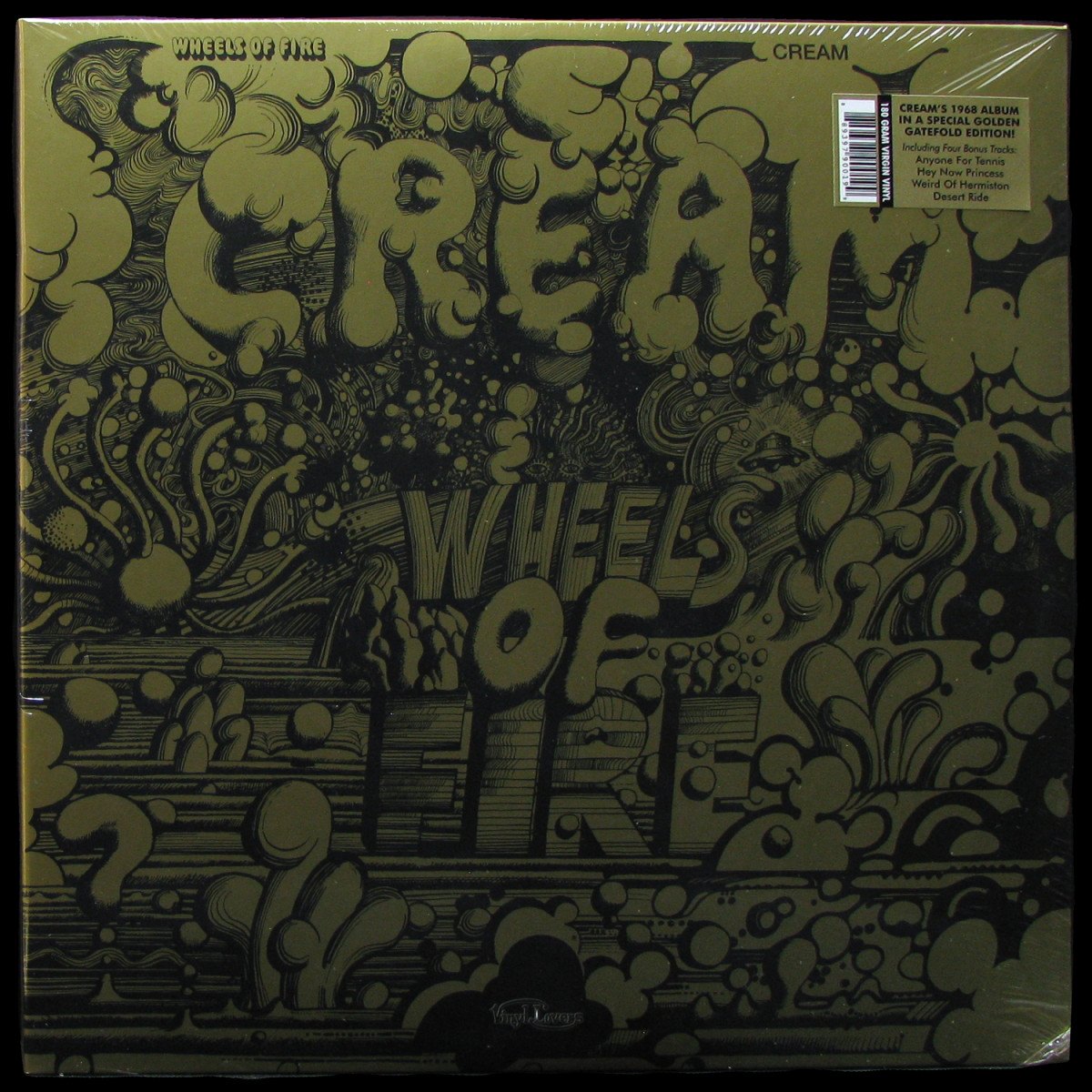 LP Cream — Wheels Of Fire (2LP) фото