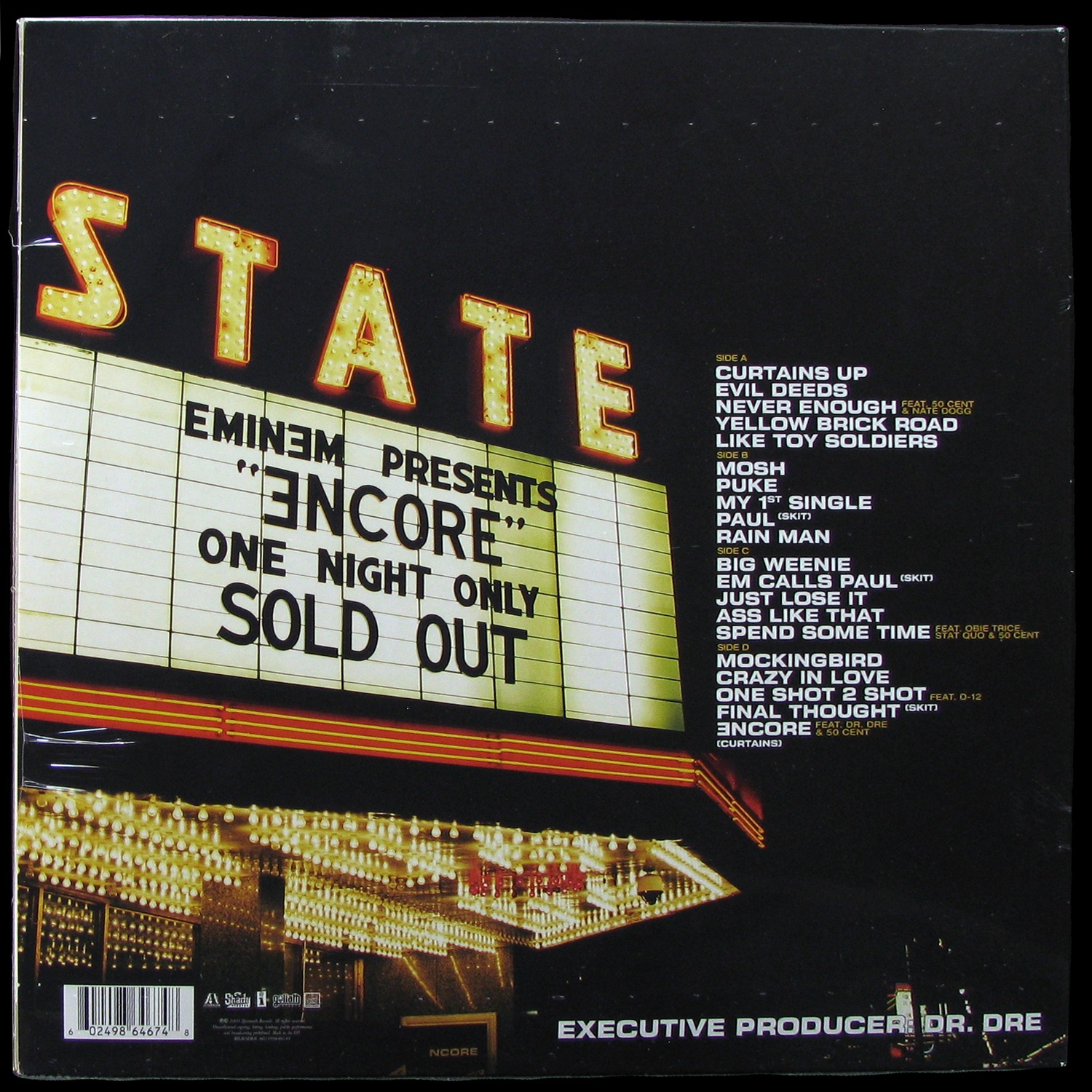 LP Eminem — Encore (2LP) фото 2