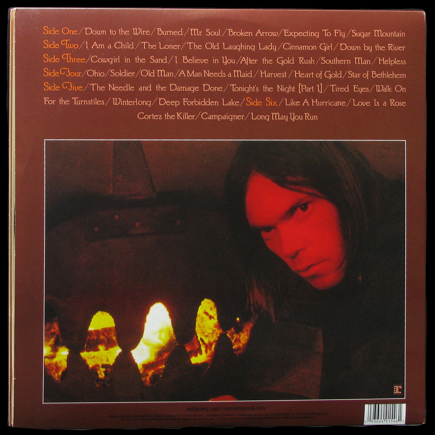 LP Neil Young — Decade (3LP) фото 2