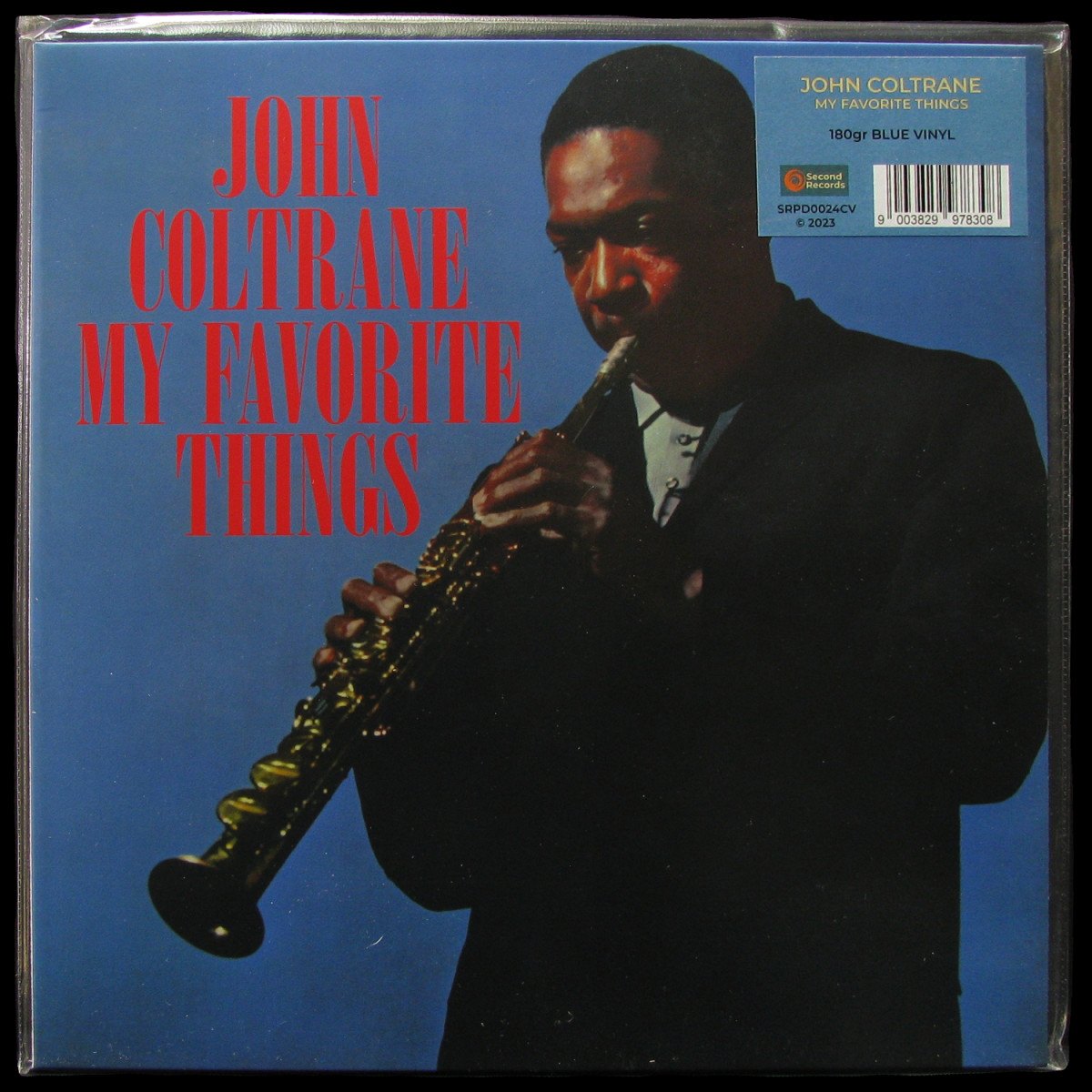 LP John Coltrane — My Favorite Things (,  blue vinyl) фото