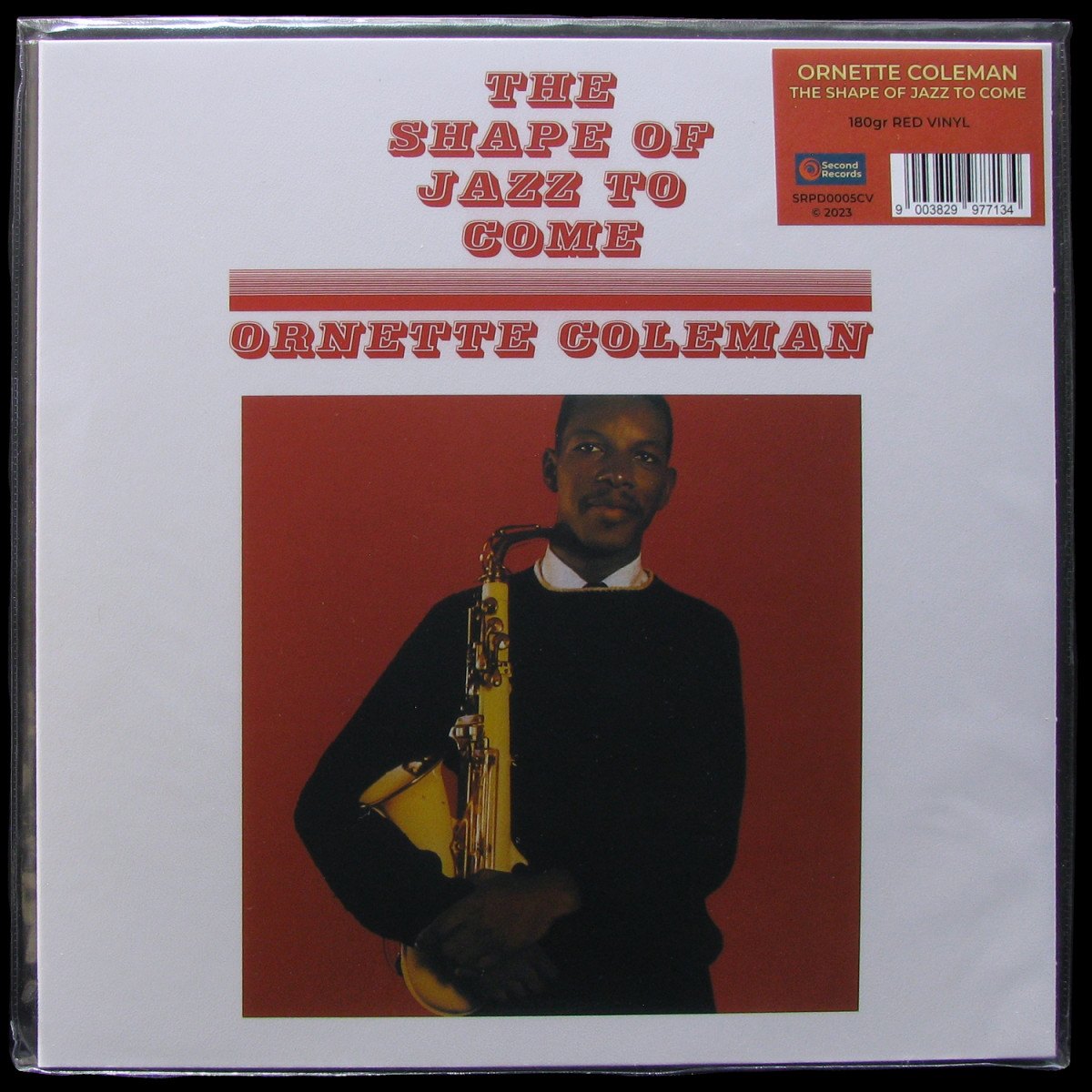 LP Ornette Coleman — Shape Of Jazz To Come (,  red vinyl) фото