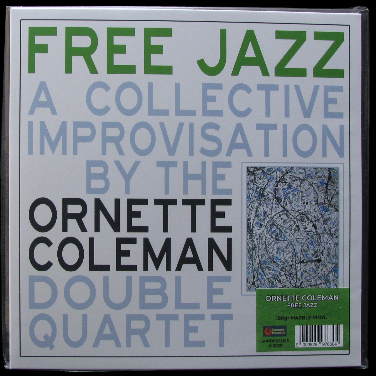 LP Ornette Coleman Double Quartet — Free Jazz (,  marble vinyl) фото