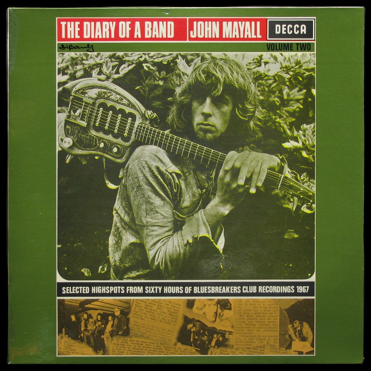 LP John Mayall — The Diary Of A Band Volume Two фото