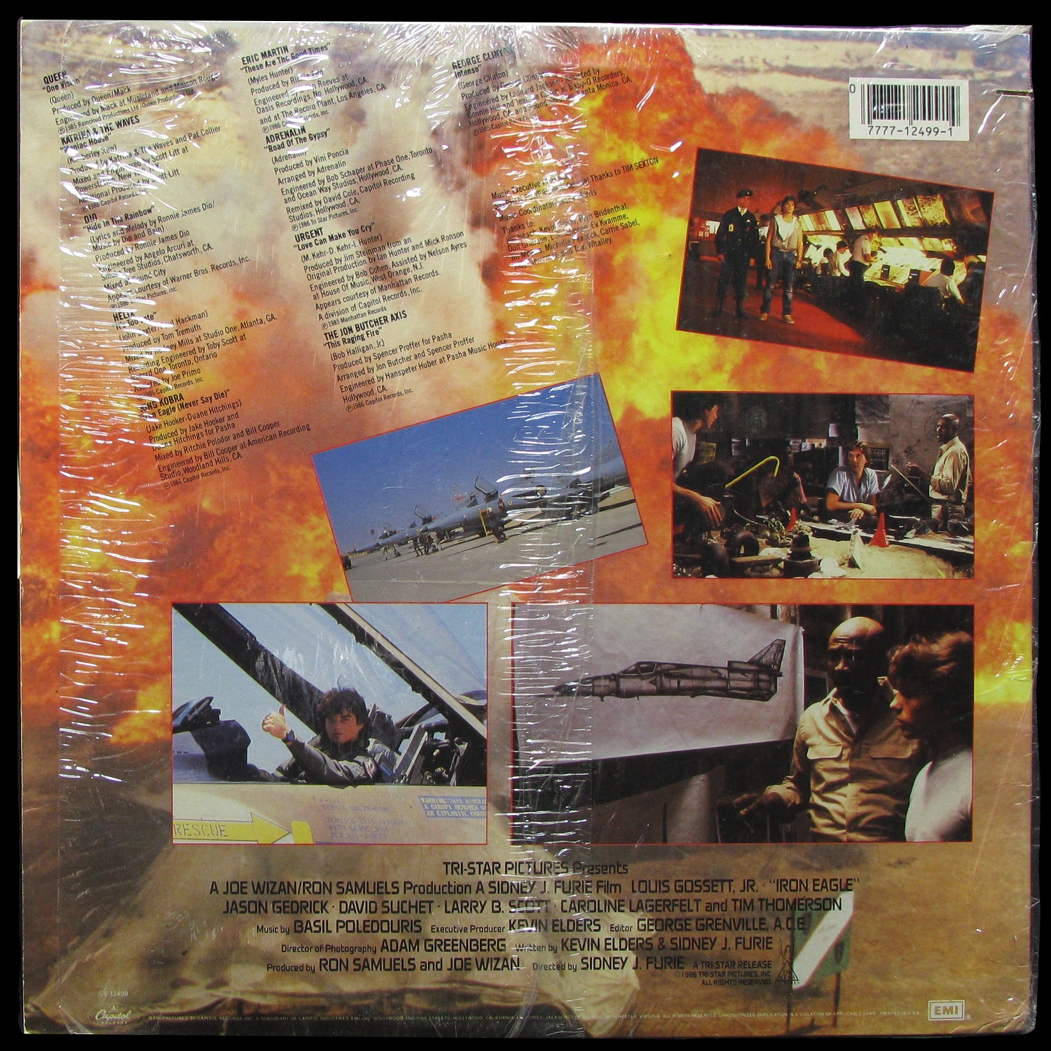 LP Various Artists — Iron Eagle фото 3