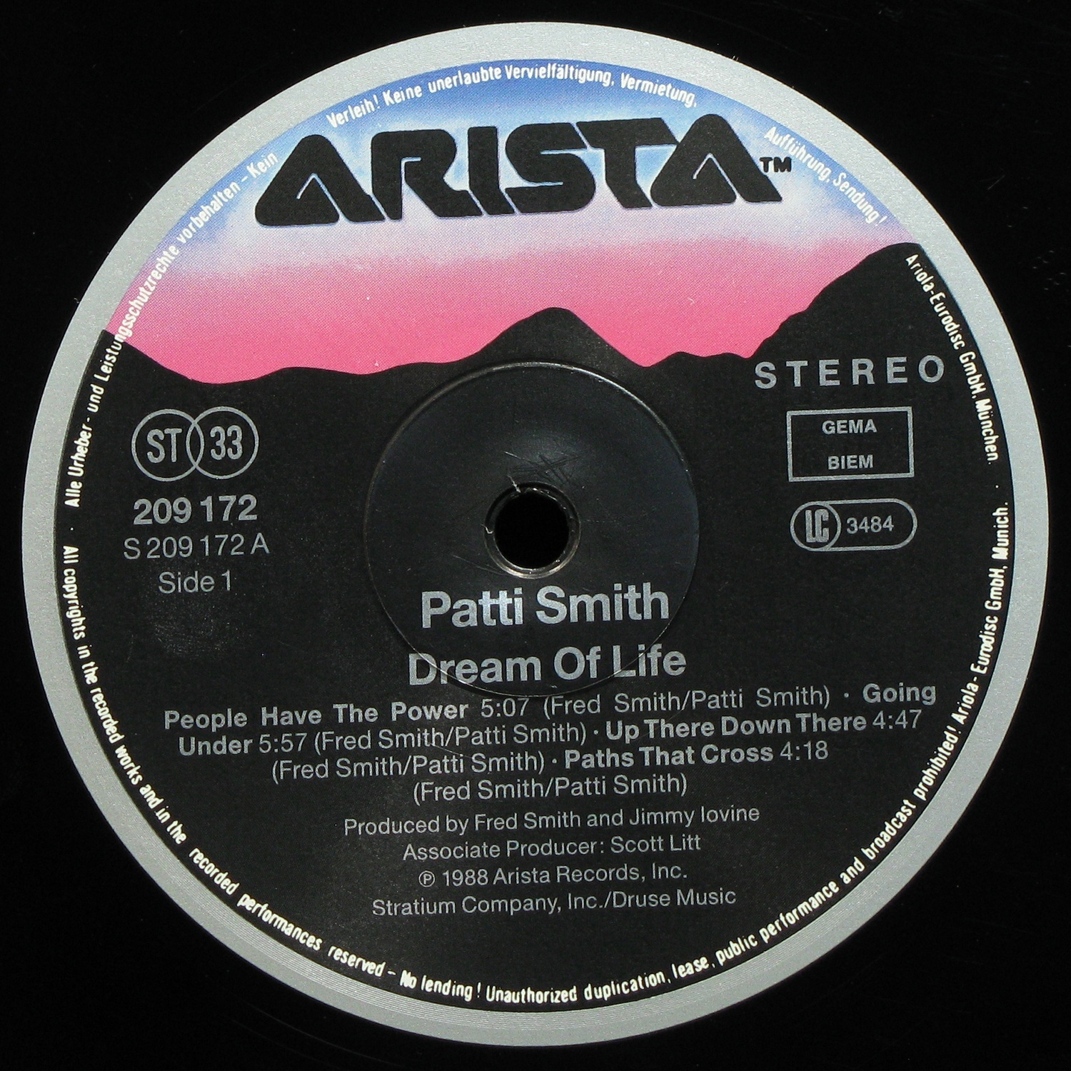 LP Patti Smith — Dream Of Life фото 2