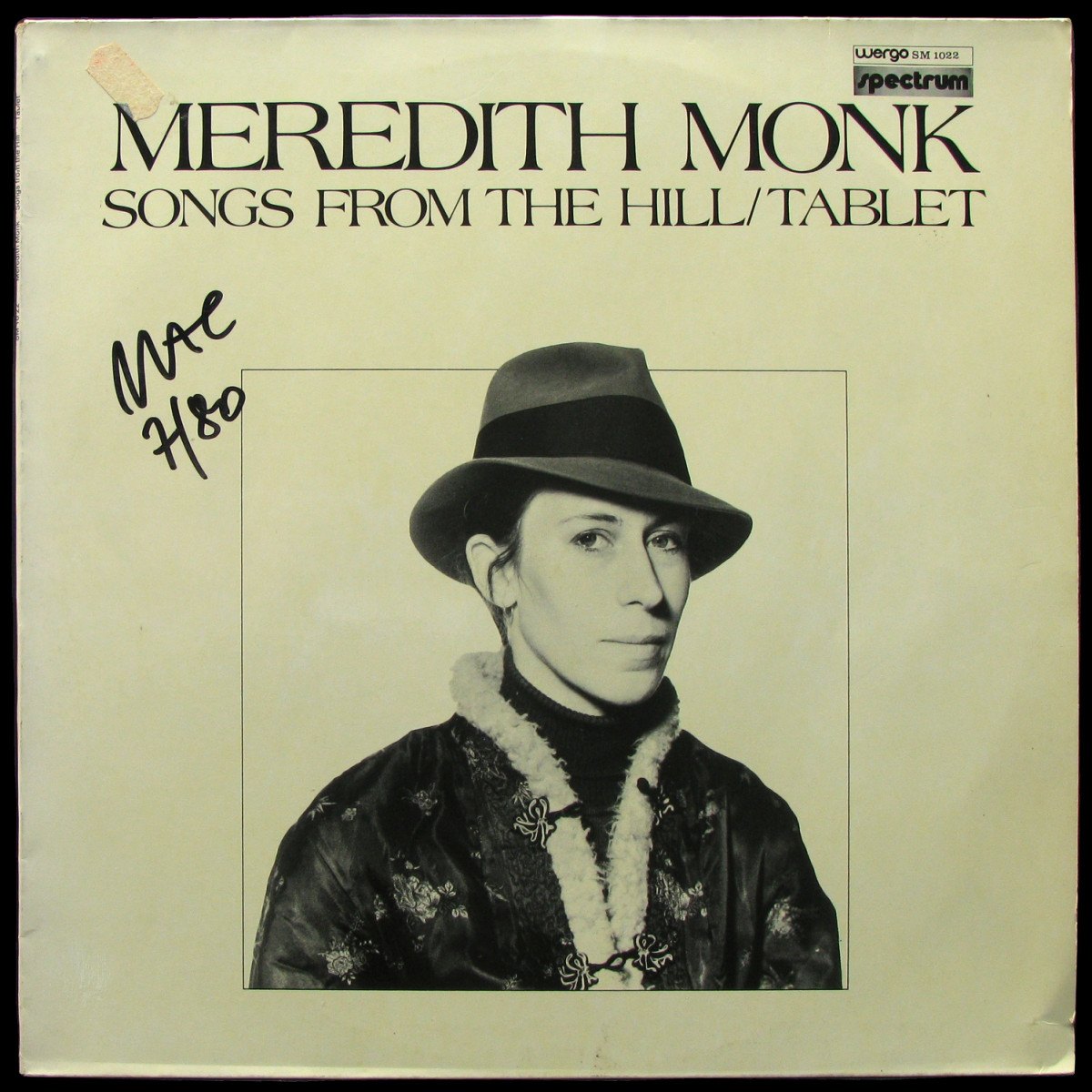 LP Meredith Monk — Songs From The Hill / Tablet фото