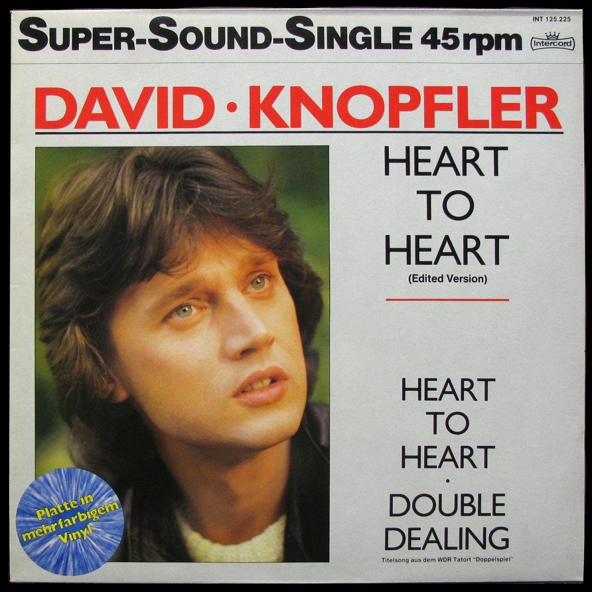 LP David Knopfler — Heart To Heart (maxi) фото