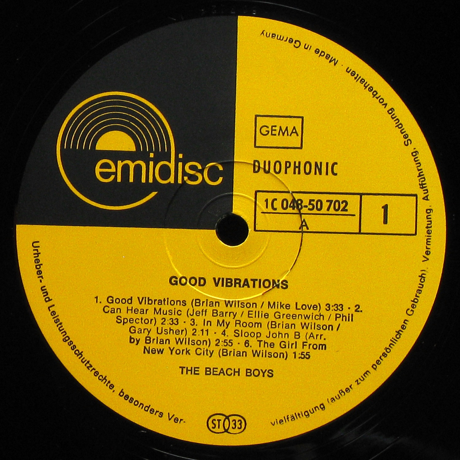 LP Beach Boys — Good Vibrations фото 2