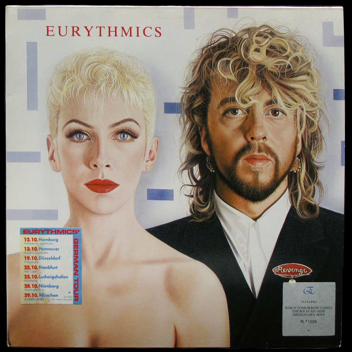 LP Eurythmics — Revenge фото