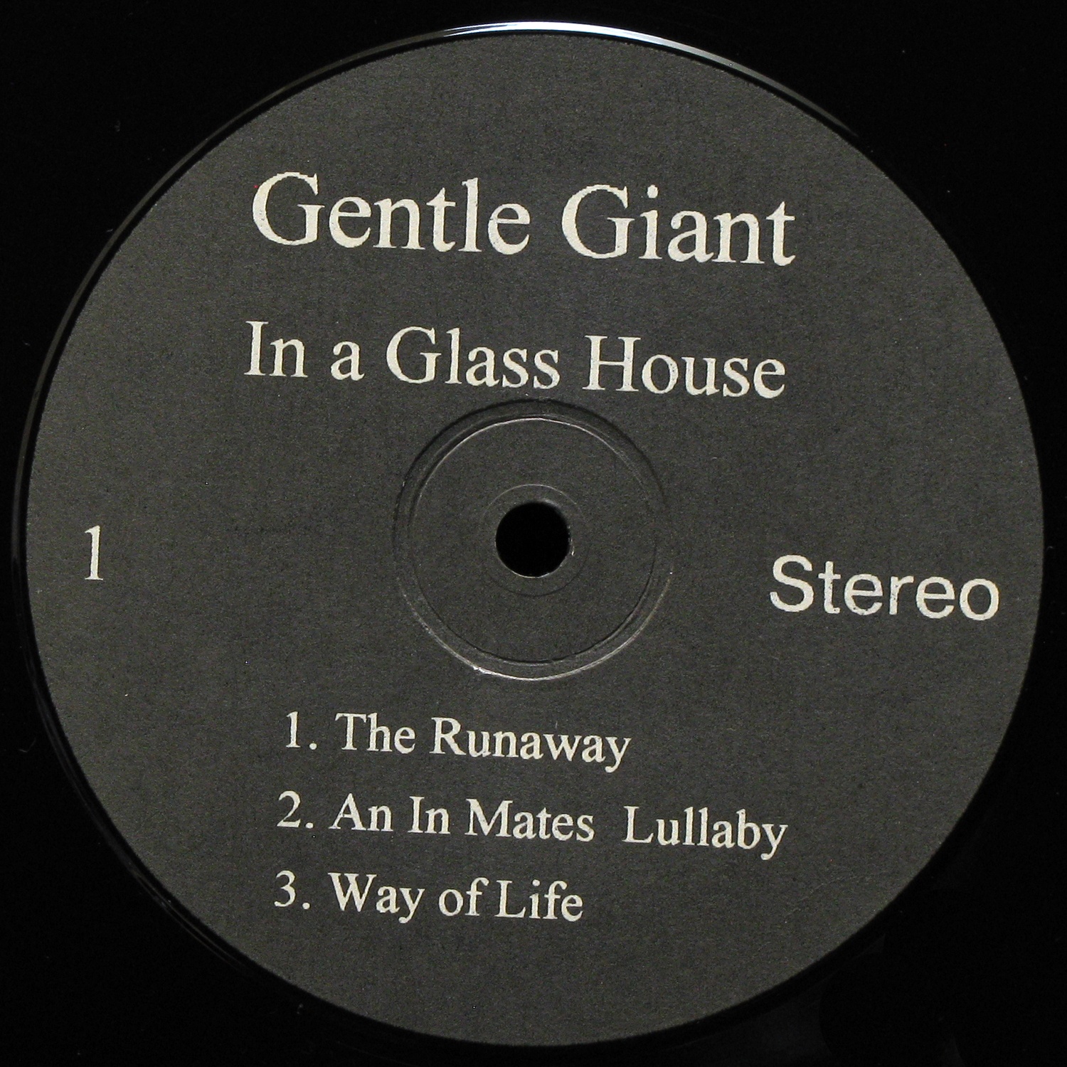 LP Gentle Giant — In a Glass House фото 2