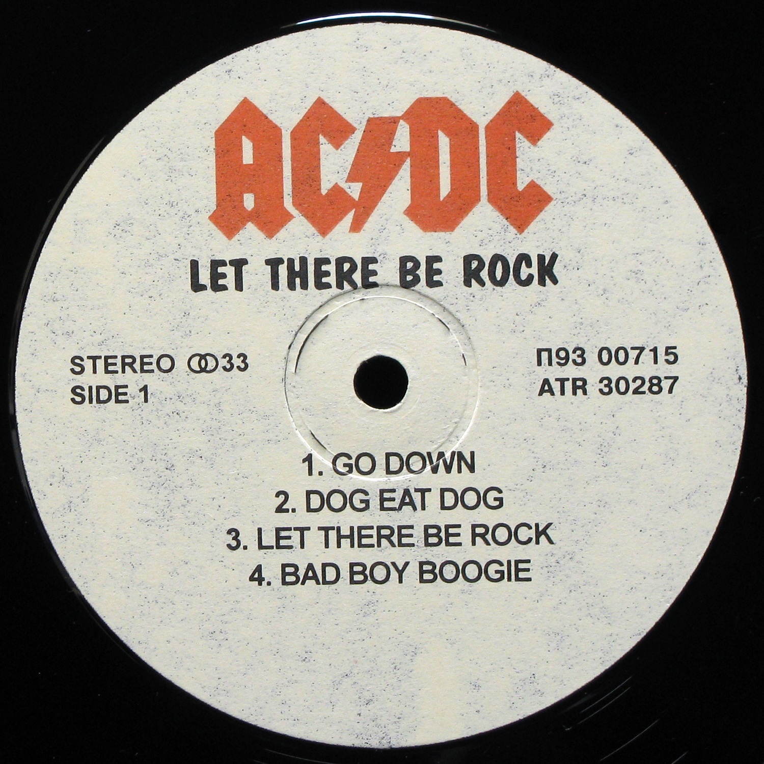 LP AC/DC — Let There Be Rock фото 2