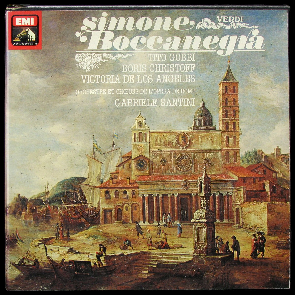 LP Gabriele Santini — Verdi: Simone Boccanegra (,  3LP BOX,  + booklet,  mono) фото