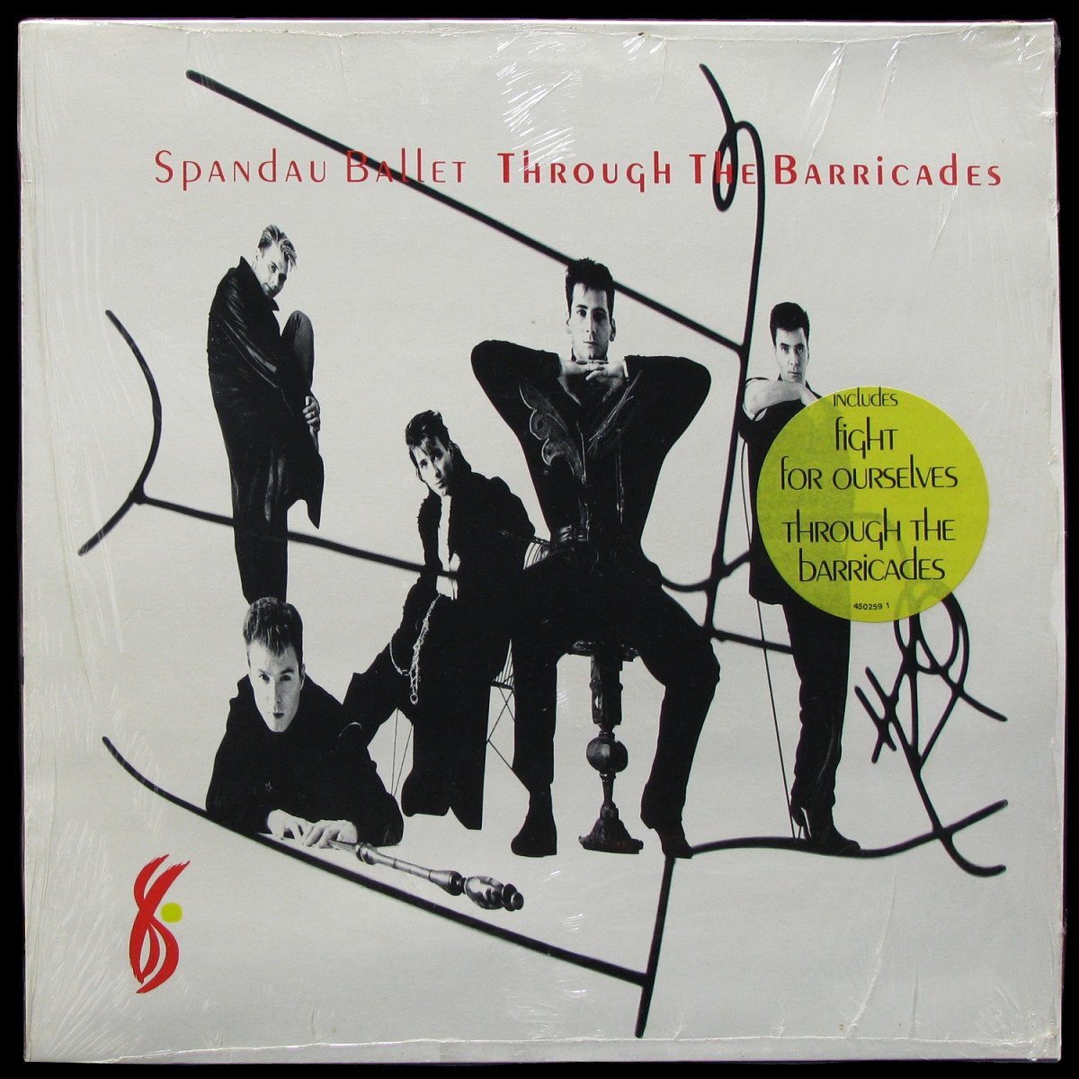 LP Spandau Ballet — Through The Barricades фото