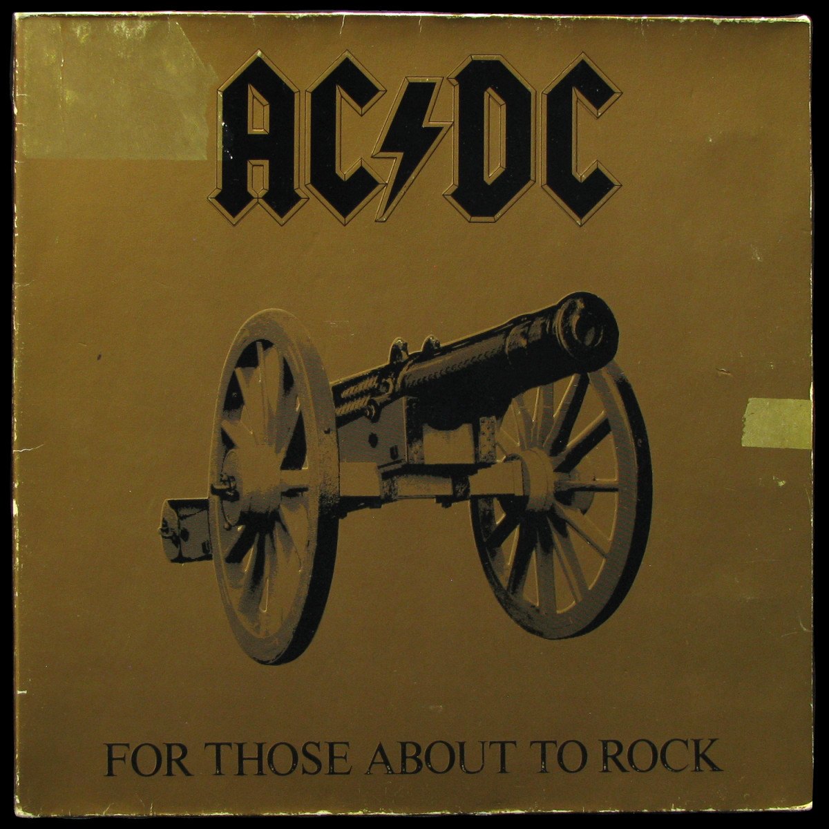 LP AC/DC — For Those About To Rock We Salute You фото