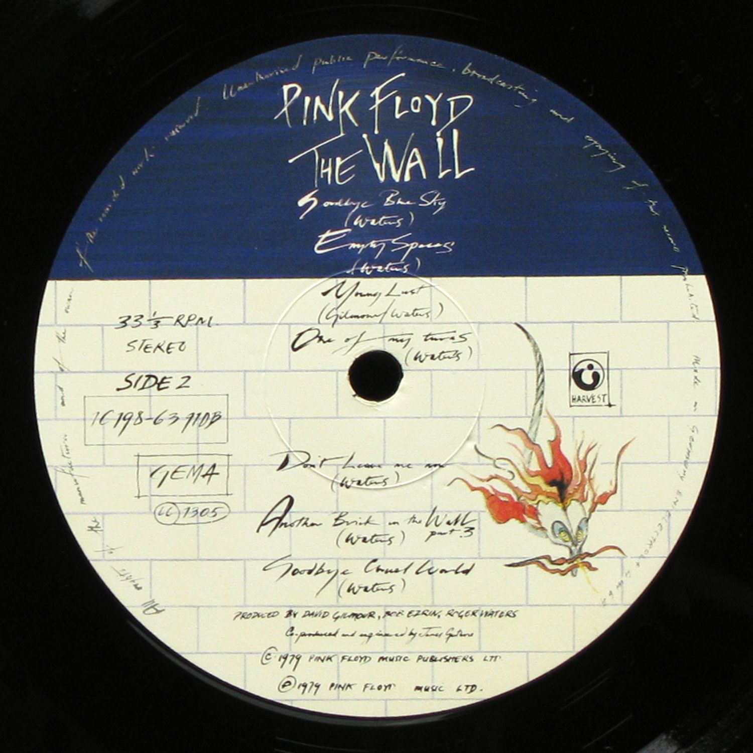 LP Pink Floyd — Wall (2LP) фото 9