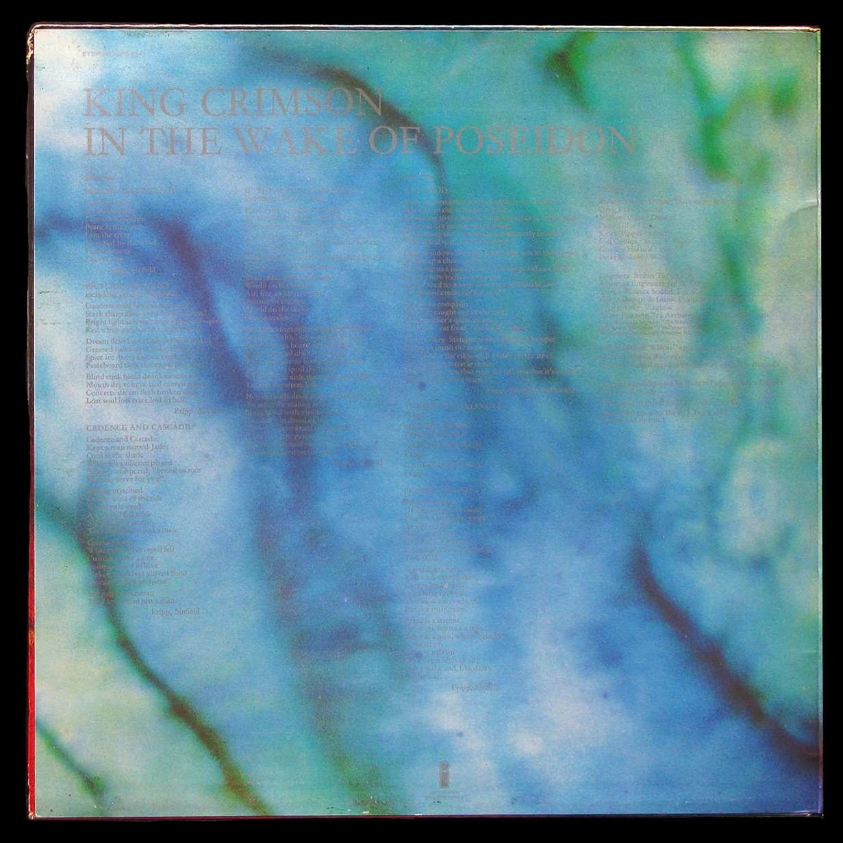 LP King Crimson — In The Wake Of Poseidon фото 2