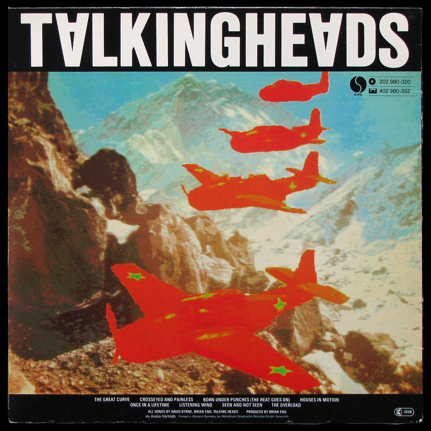 LP Talking Heads — Remain In Light фото 2