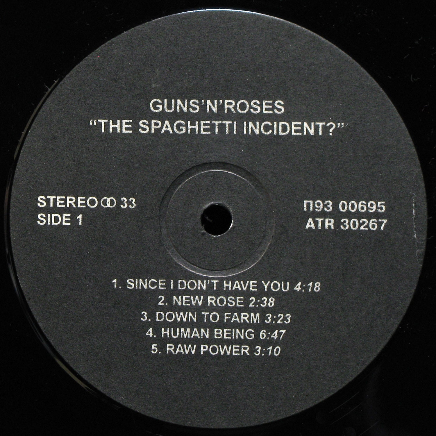 LP Guns N' Roses — Spaghetti Incident? фото 2