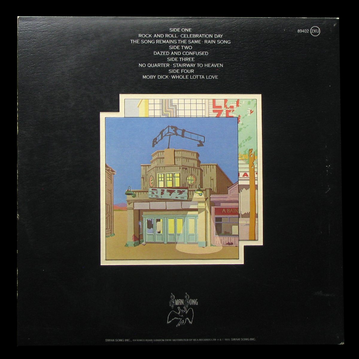 LP Led Zeppelin — Soundtrack From The Film The Song Remains The Same (2LP,  coverbooklet) фото 3