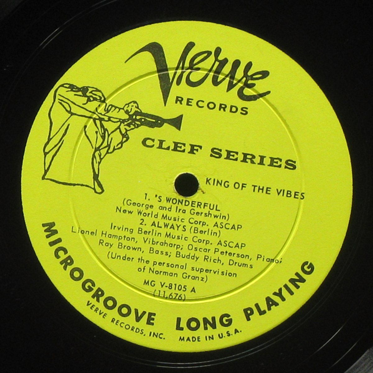 LP Lionel Hampton — King Of The Vibes (mono) фото 2