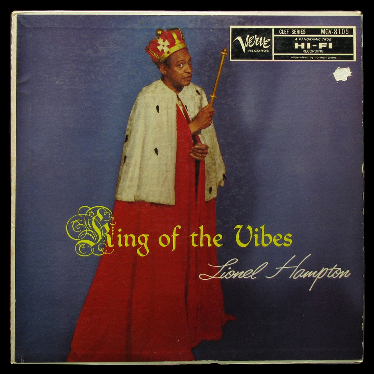 LP Lionel Hampton — King Of The Vibes (mono) фото