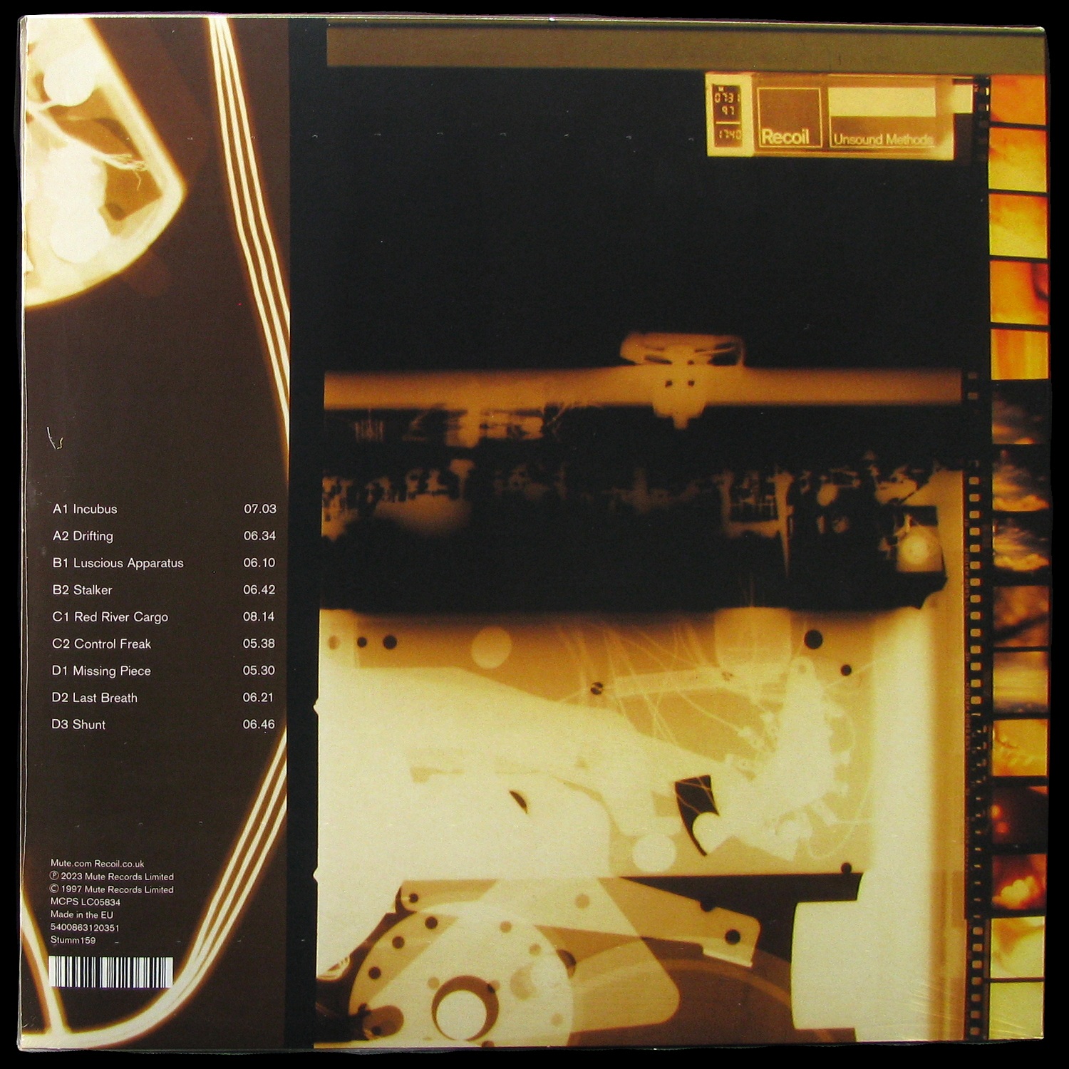 LP Recoil — Unsound Methods (2LP) фото 2