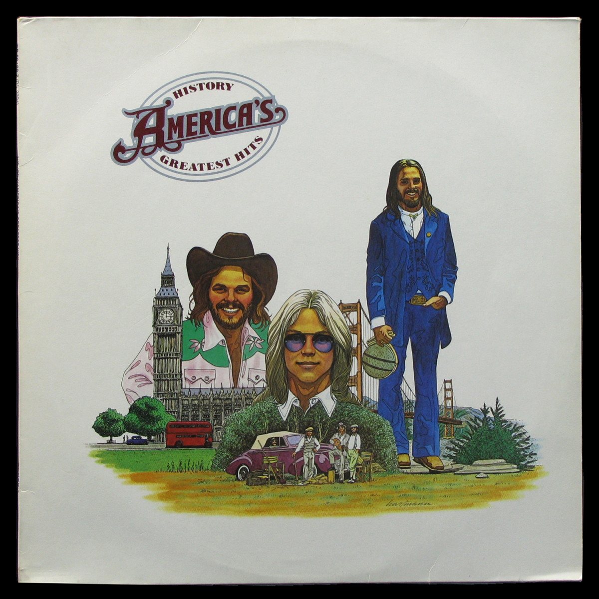 LP America — History - America's Greatest Hits фото