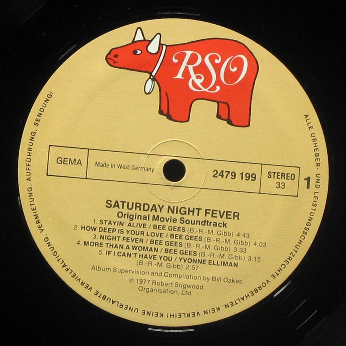 LP V/A — Saturday Night Fever (2LP) фото 2