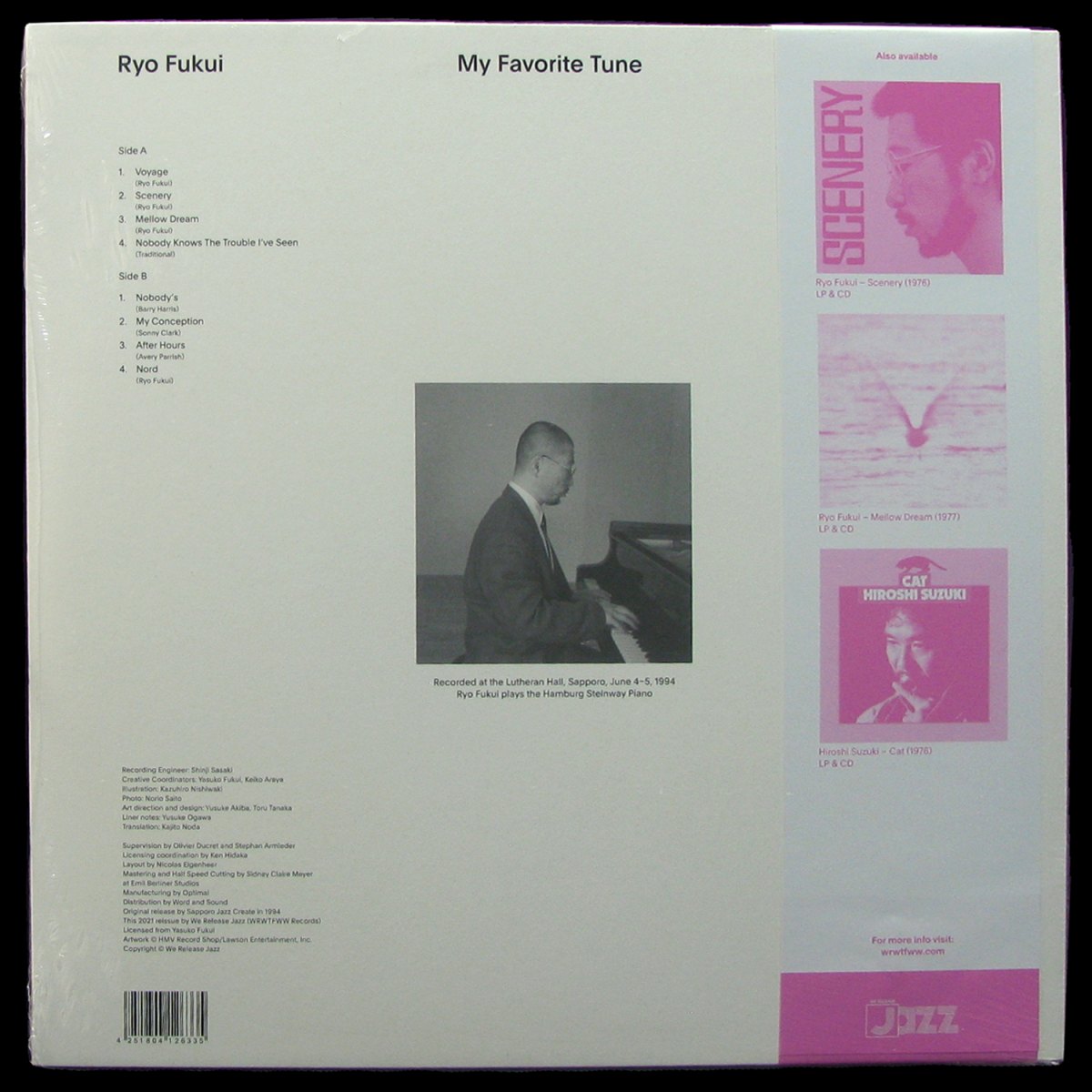 LP Ryo Fukui — My Favorite Tune (+ obi) фото 2