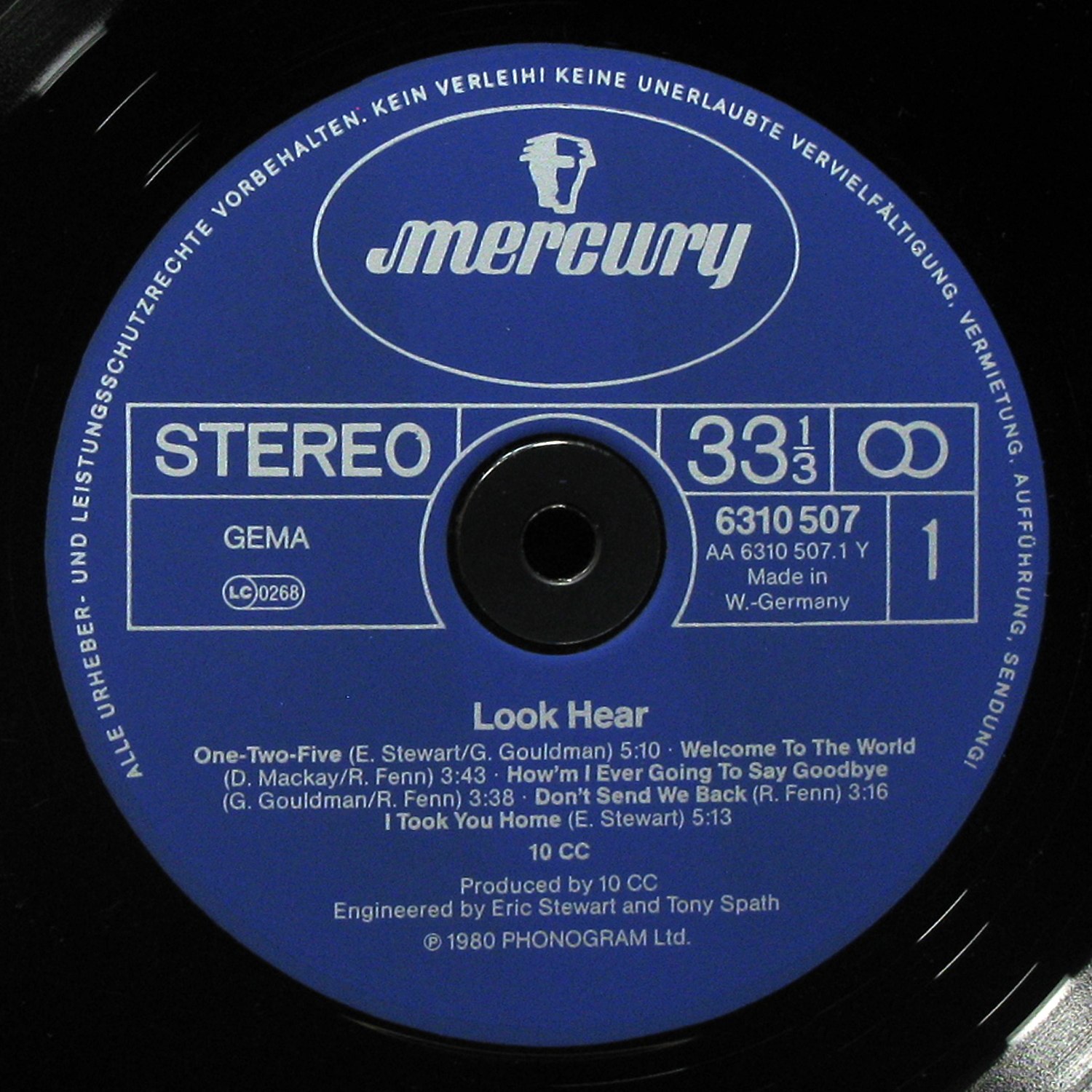 LP 10 CC — Look Hear фото 3