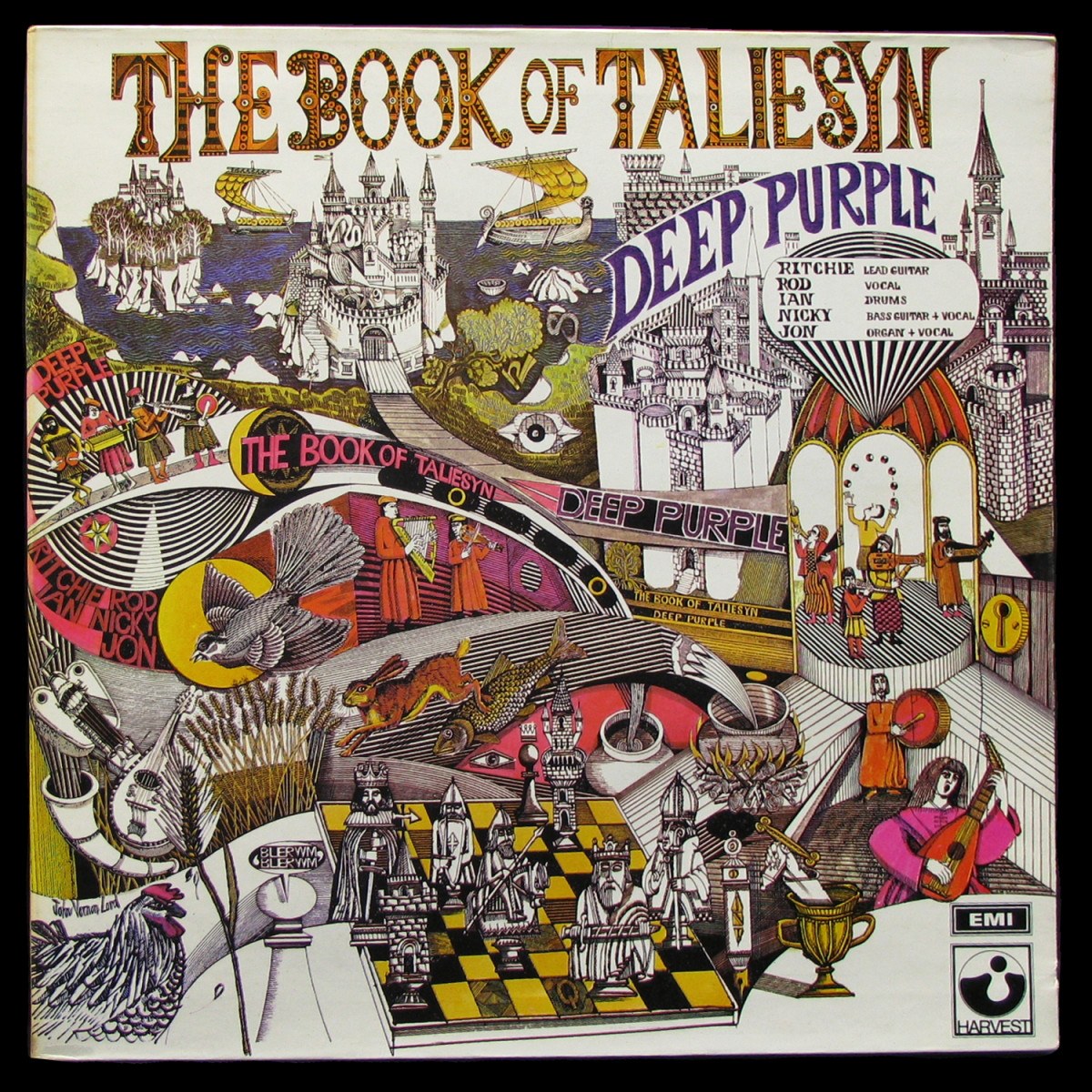 LP Deep Purple — Book Of Taliesyn фото