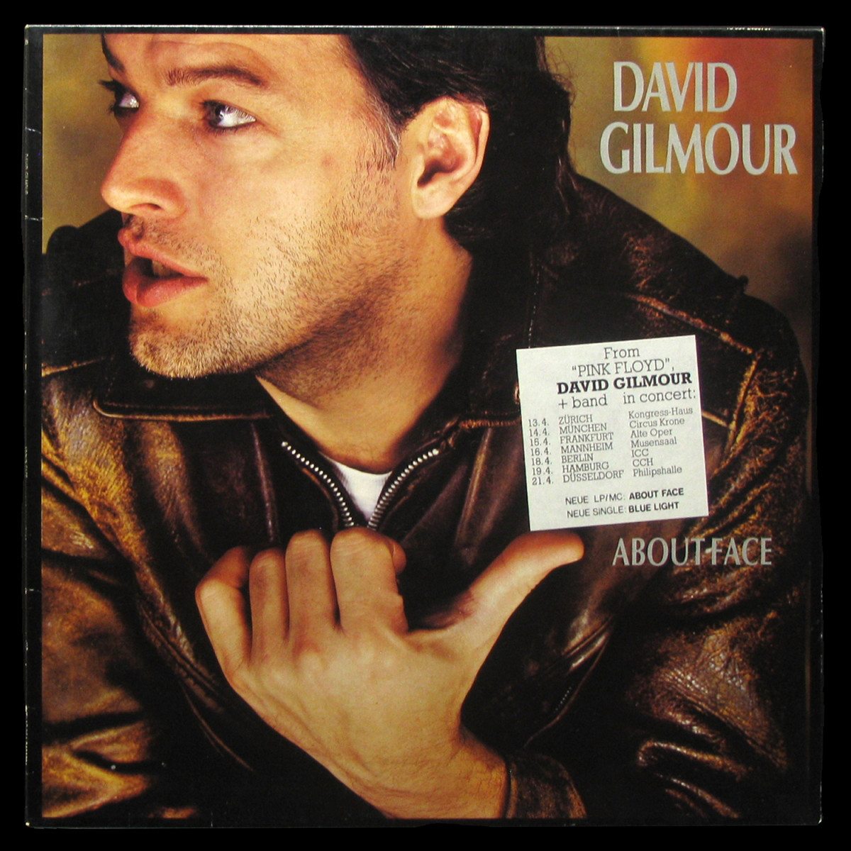 LP David Gilmour — About Face фото