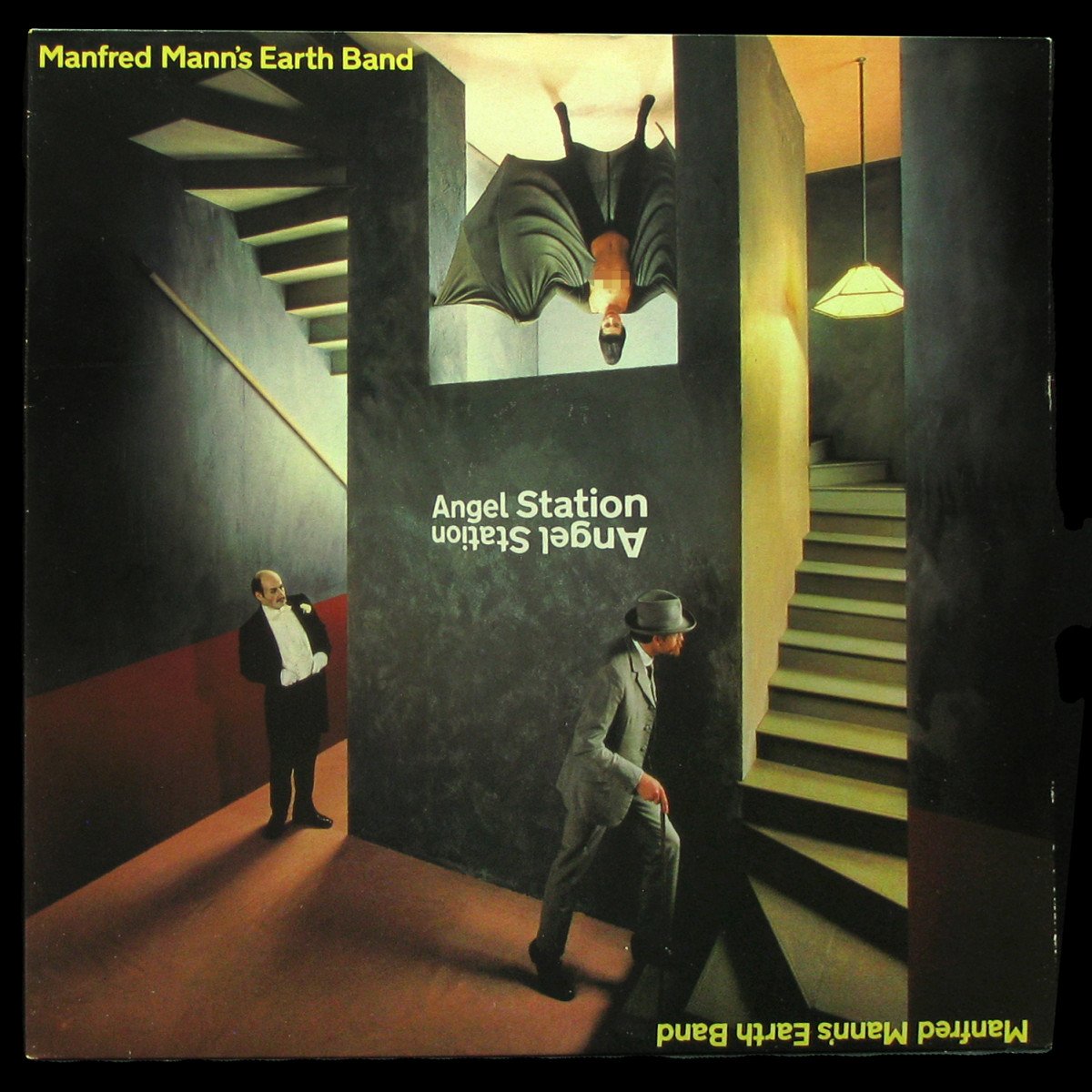 LP Manfred Mann's Earth Band — Angel Station (+ poster) фото