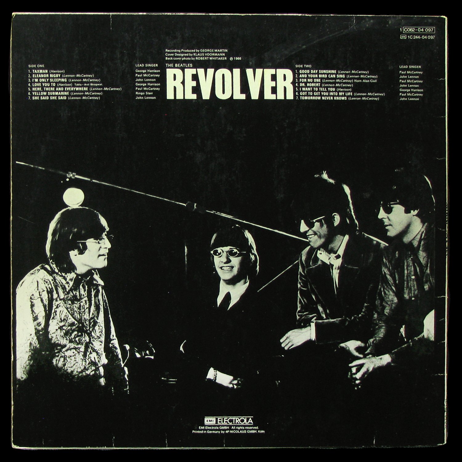 LP Beatles — Revolver фото 2