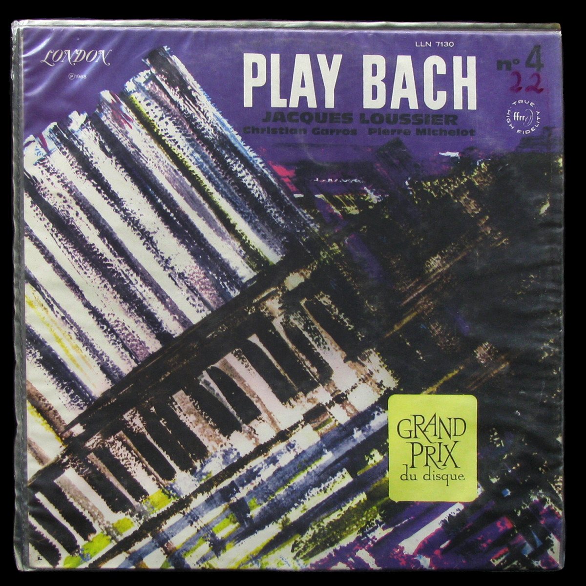 LP Jacques Loussier — Play Bach No. 4 фото