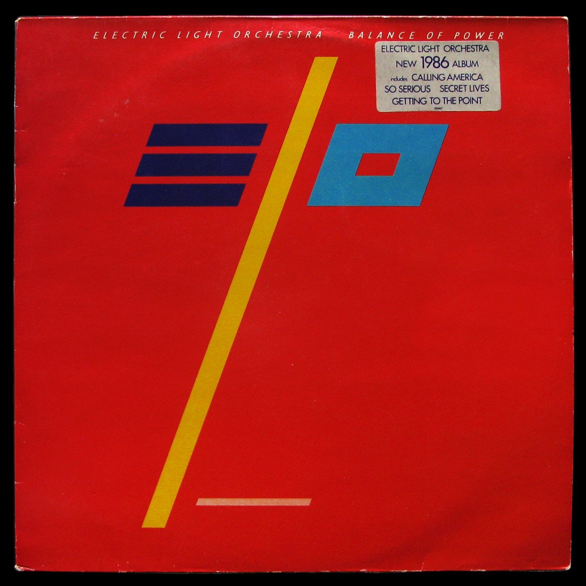 LP Electric Light Orchestra — Balance Of Power фото