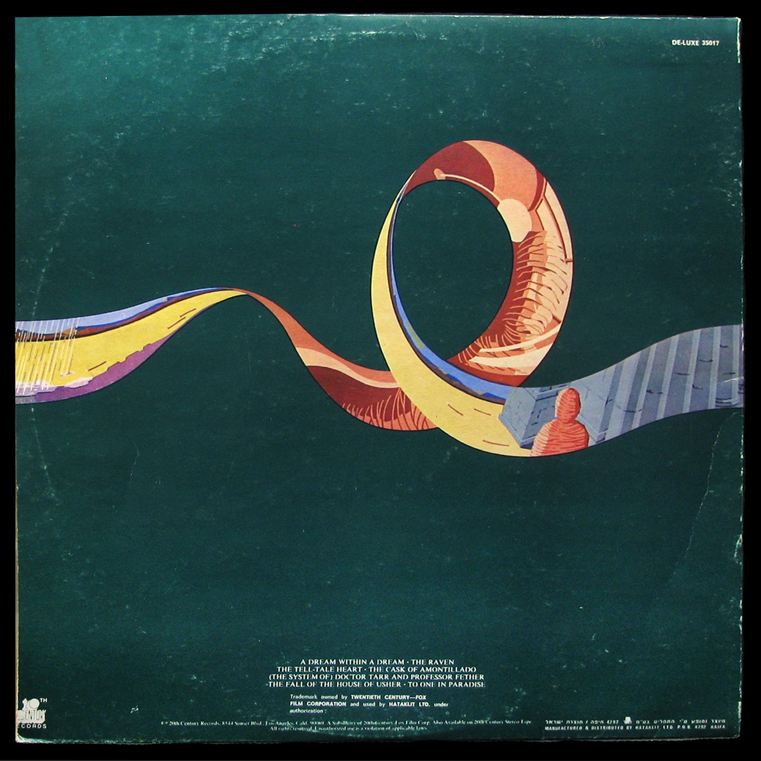 LP Alan Parsons Project — Tales Of Mystery And Imagination (coverbooklet) фото 2