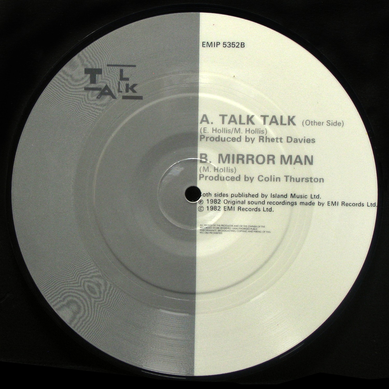 LP Talk Talk — Talk Talk (single) фото 2