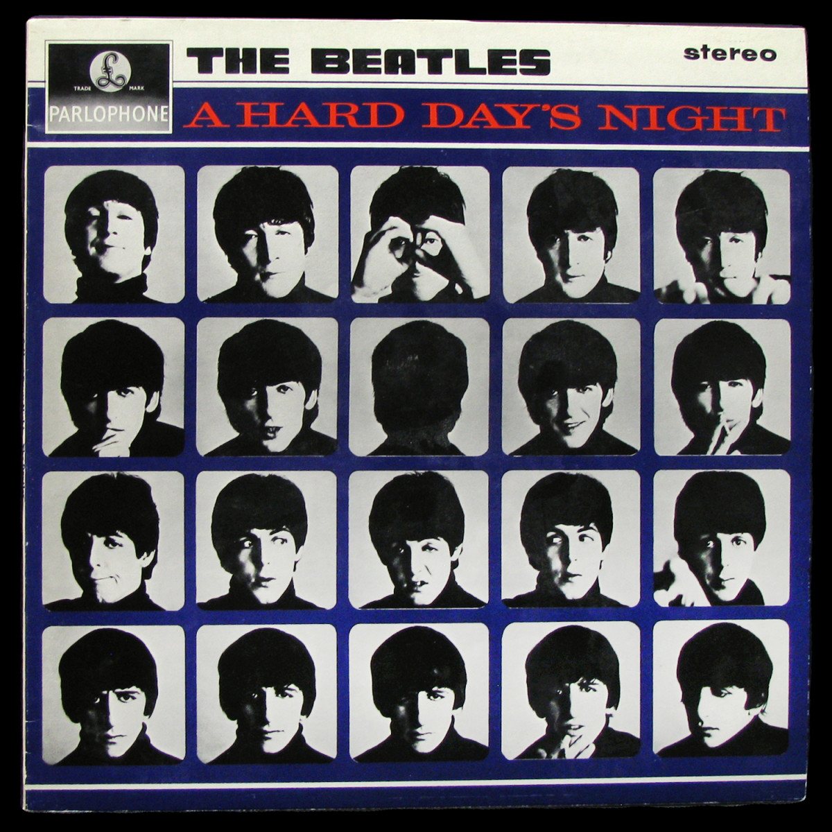 LP Beatles — A Hard Day's Night фото