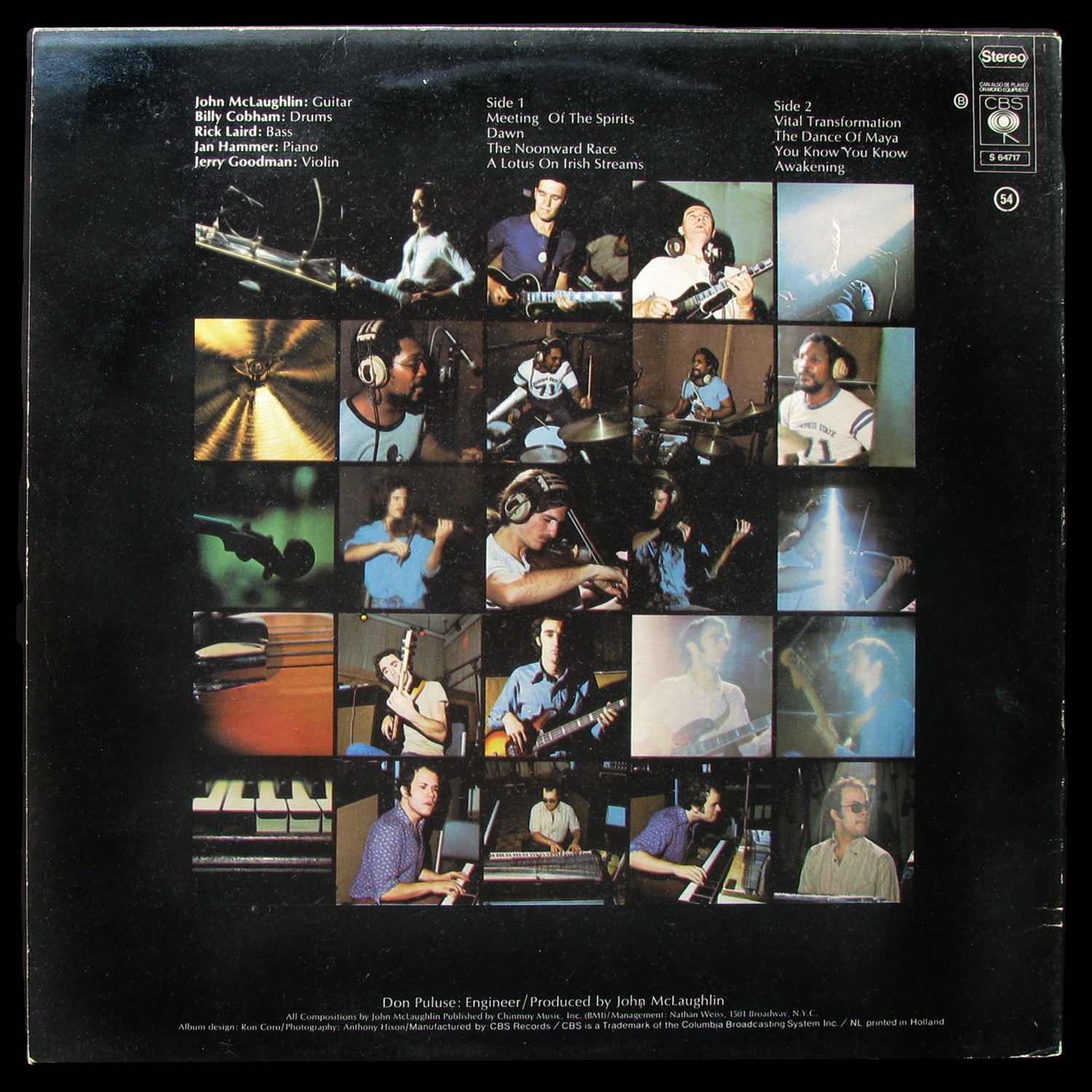 LP Mahavishnu Orchestra — Inner Mounting Flame фото 2