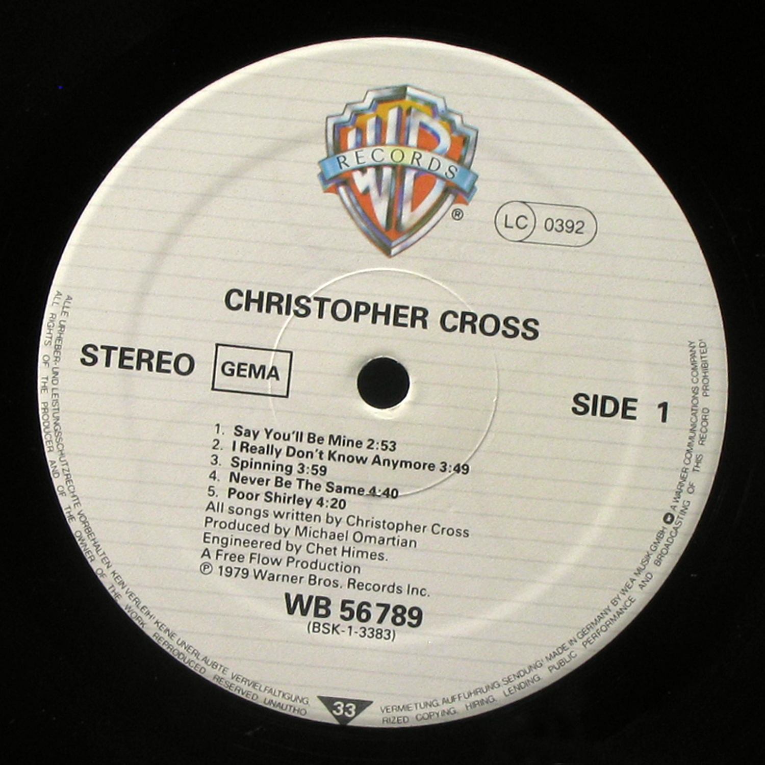 LP Christopher Cross — Christopher Cross фото 2