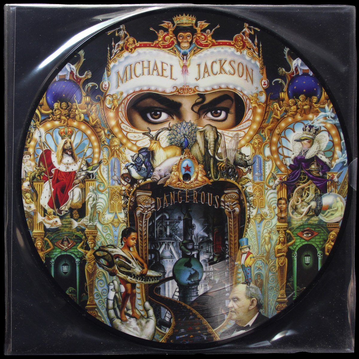 LP Michael Jackson — Dangerous (2LP,  picture disc) фото