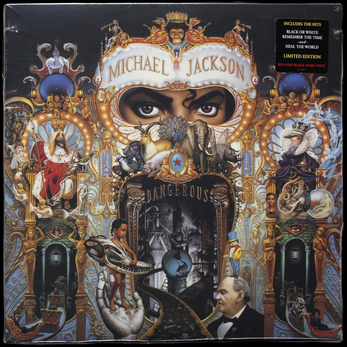 LP Michael Jackson — Dangerous (2LP,  coloured vinyl) фото