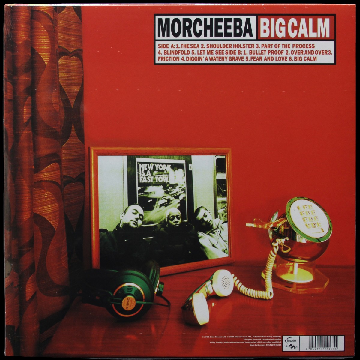 LP Morcheeba — Big Calm (2LP,  coloured vinyl) фото 2