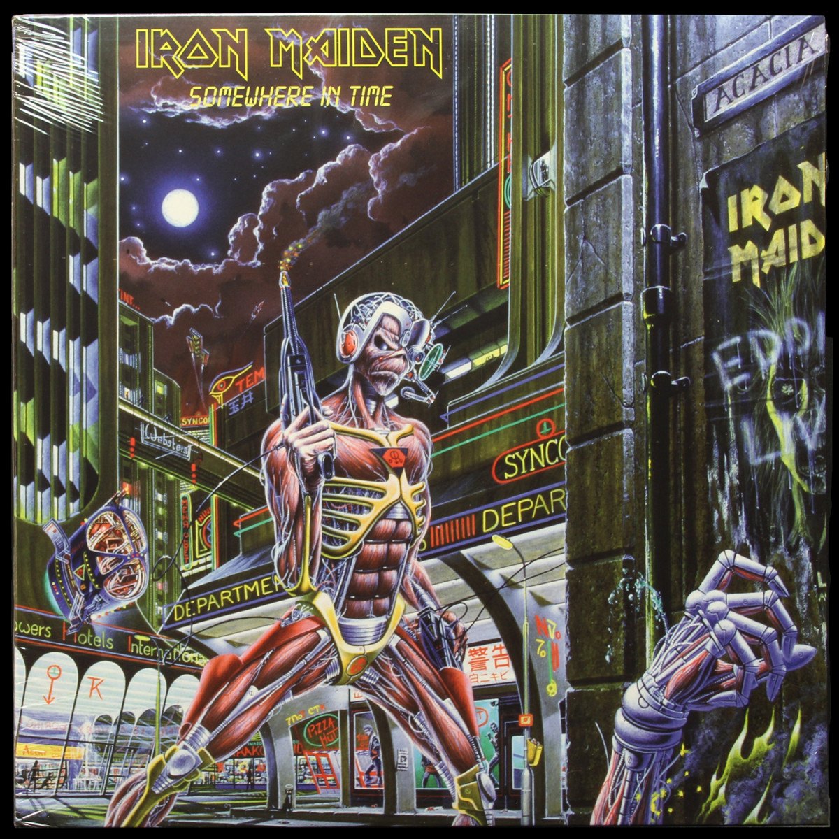 LP Iron Maiden — Somewhere in Time фото