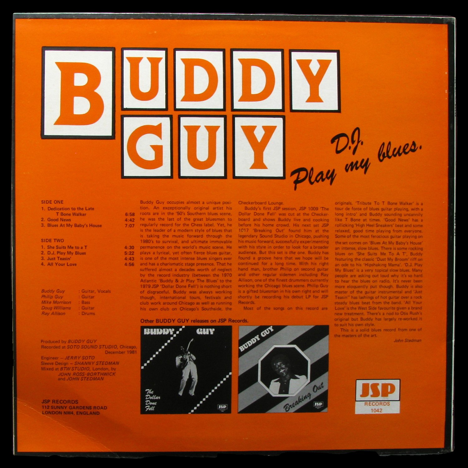 LP Buddy Guy — DJ Play My Blues фото 5