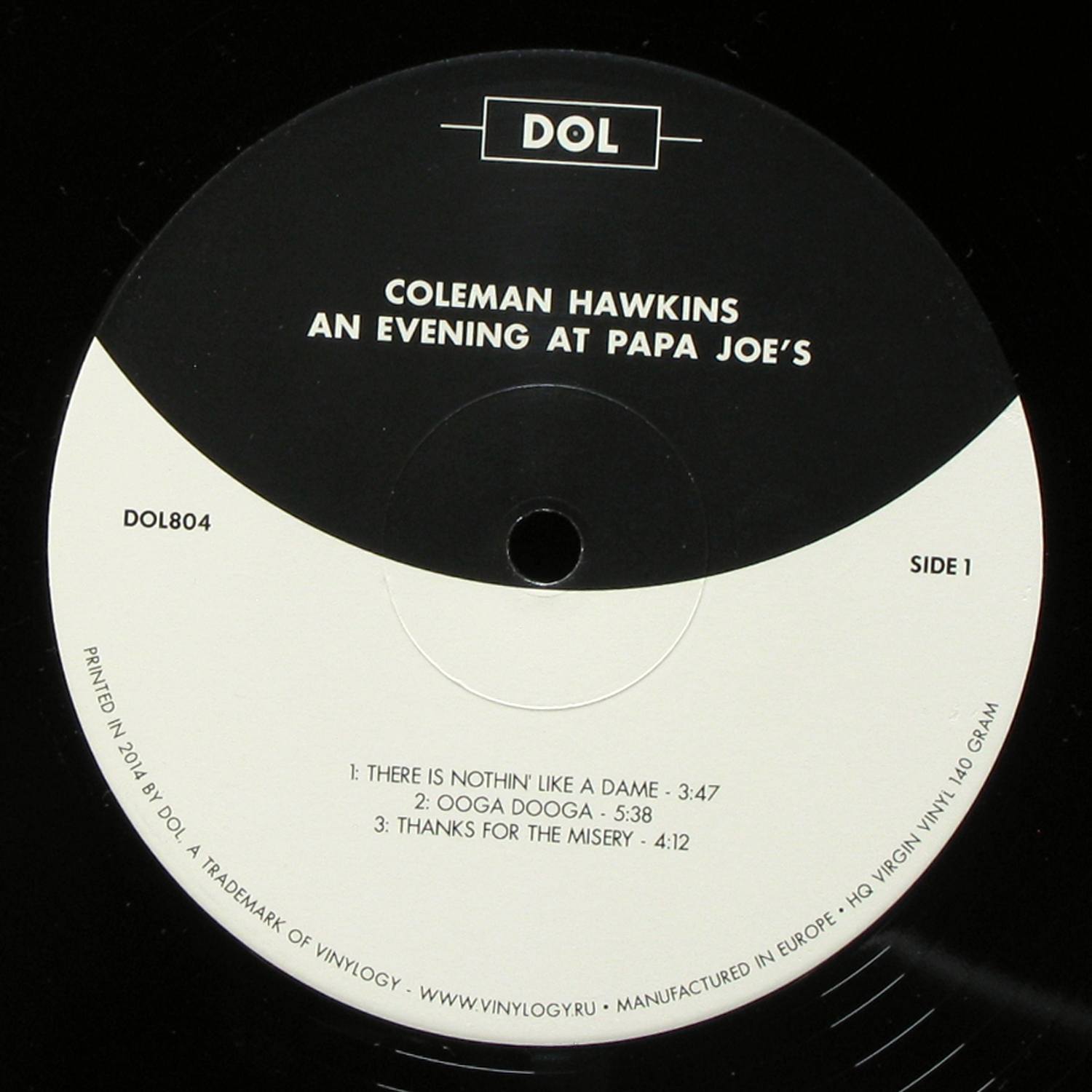 LP Coleman Hawkins — An Evening At Papa Joe's фото 2