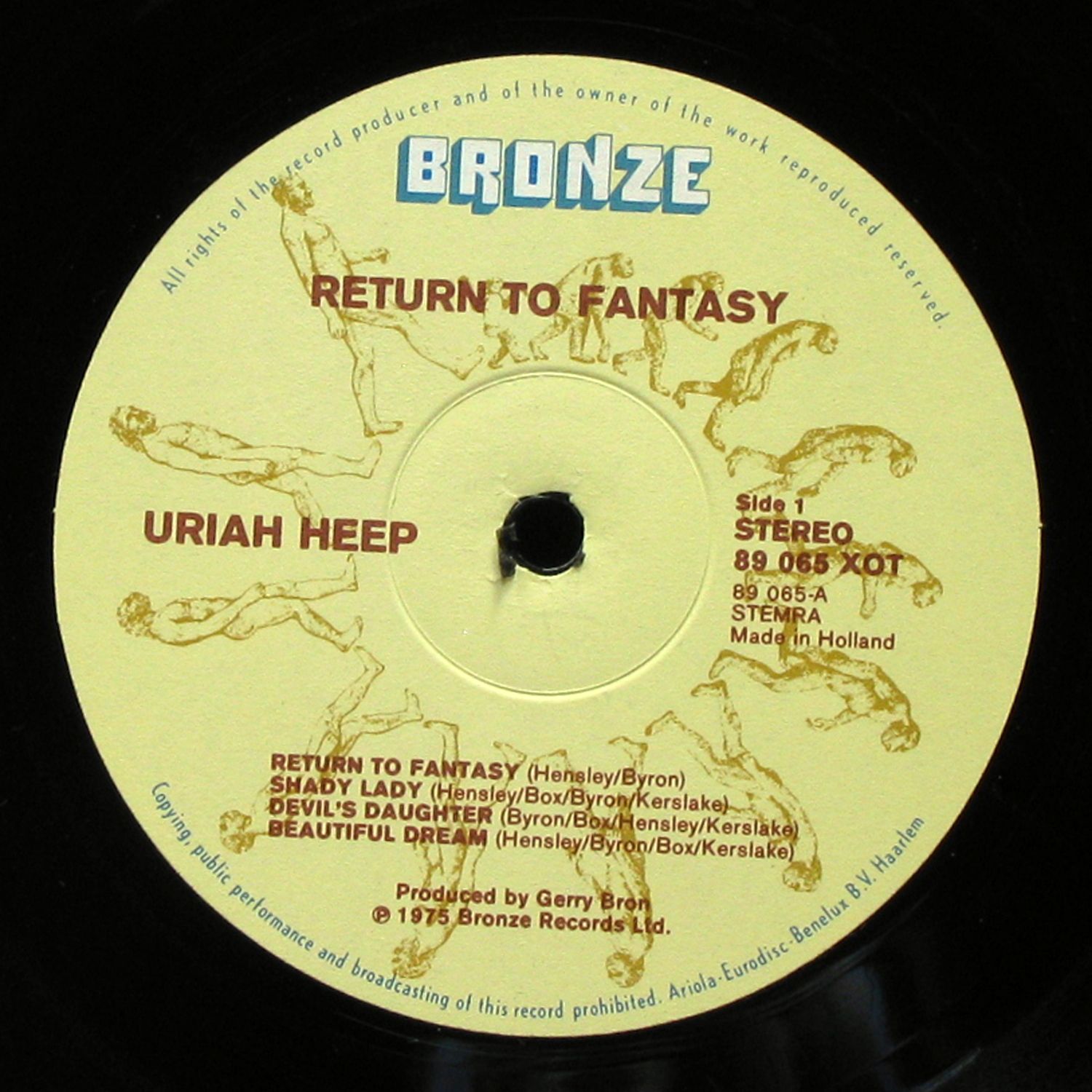 LP Uriah Heep — Return To Fantasy фото 2