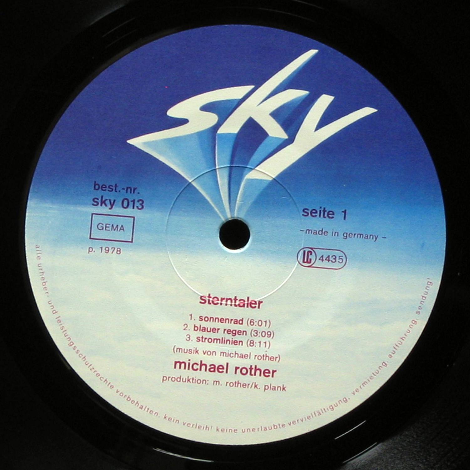 LP Michael Rother — Sterntaler фото 3